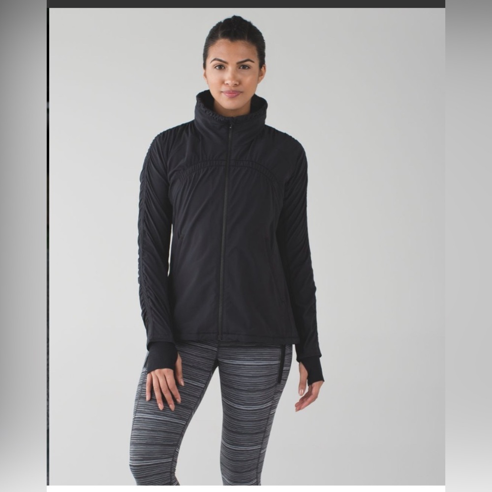 Lululemon Gather Me Slightly Jacket, Black, 6